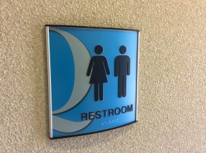 Restroom ADA Sign