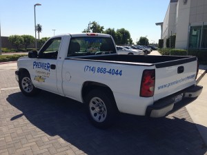 truck decals and lettering, vehicle lettering
