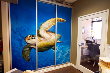 Wall murals and wall graphics for Orange County