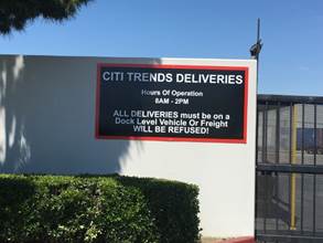 Signs and Graphics for Warehouses and Distribution Centers in Orange County and Los Angeles