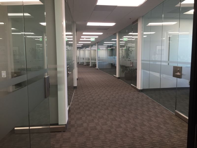 Frosted window glass graphics in Anaheim CA