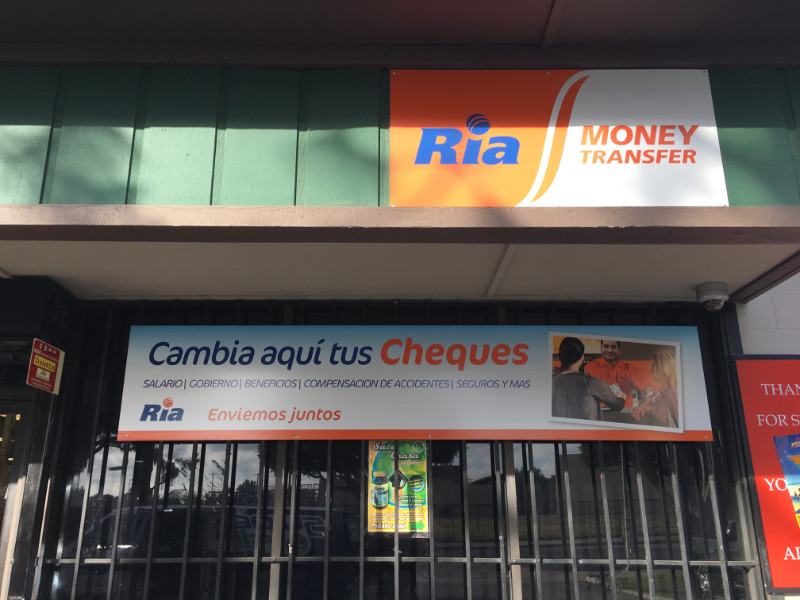 Signs and Graphics for Money Transfer Companies Los Angeles County CA