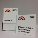 ADA Signs for Rainbow Babies and Children's Hospital
