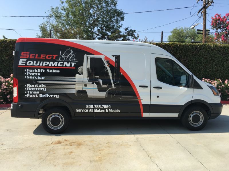 Custom Ford Transit Van Wraps in Buena Park CA
