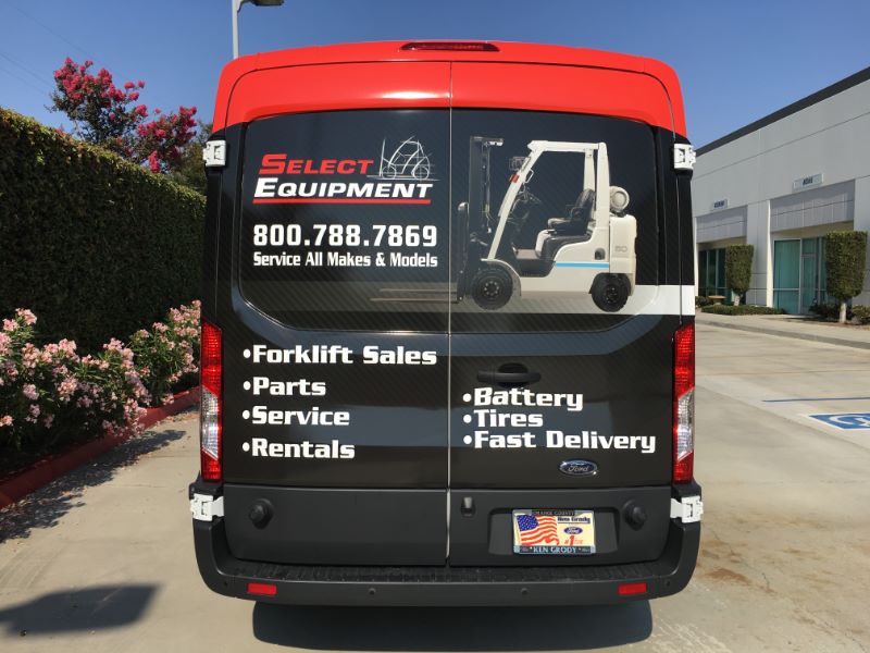 Ford Transit Van Wraps in Orange County CA