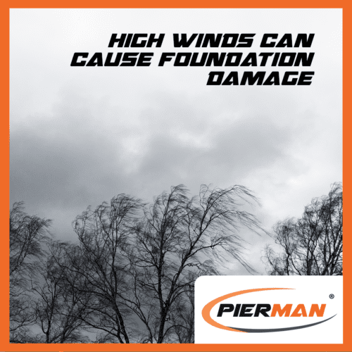 High Winds Can Cause Foundation Damage