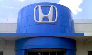 First Texas Honda Logo Sign