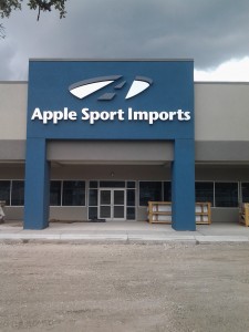 Apple Sports Imports Dealership Sign, Austin, Texas