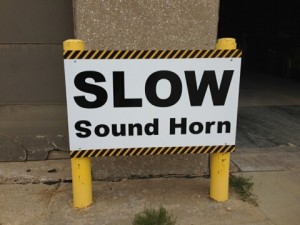 PSL Slow Horn Sign New