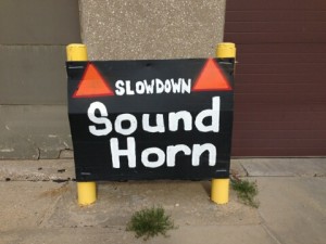 PSL Slow Horn Sign Old