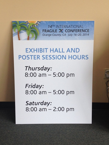Event and Conference Signs Orange County CA