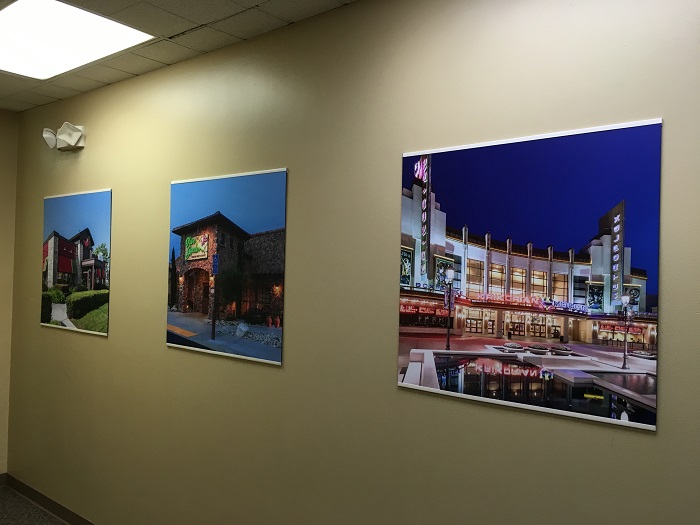 Vestar Property Management Uses Wall  Prints to Highlight 