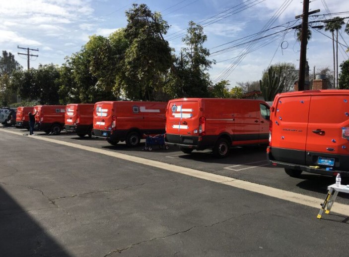 fleet vehicle graphics in Orange County CA