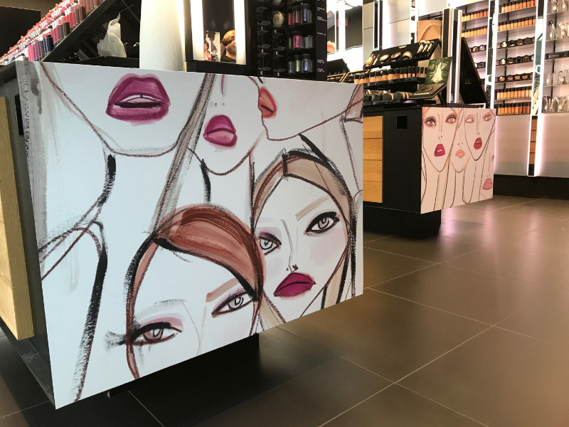 Retail Store Product Display Graphics in Orange County CA