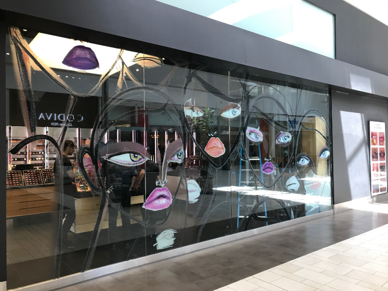 Window Graphics for Mall Retailers in Orange County
