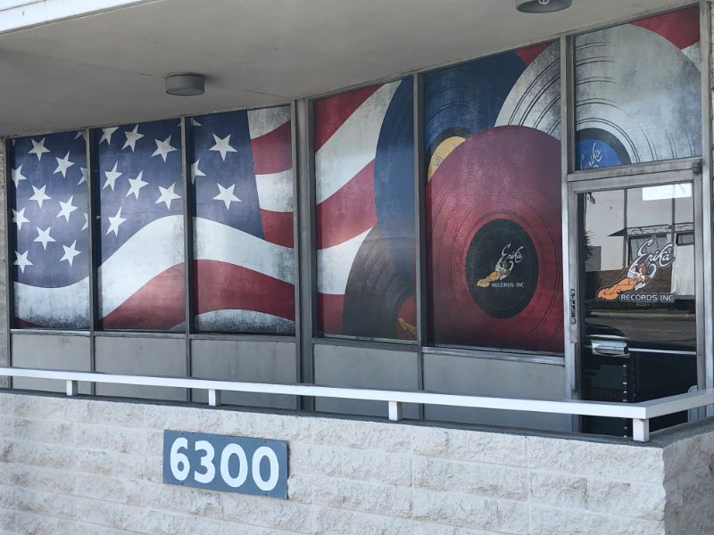 perforated window graphics in Buena Park