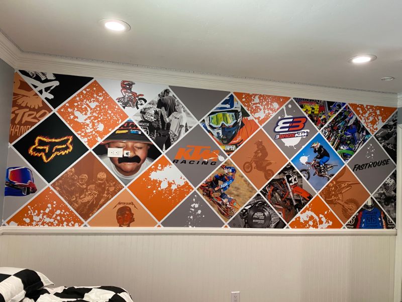 custom printed wallpaper in Yorba Linda