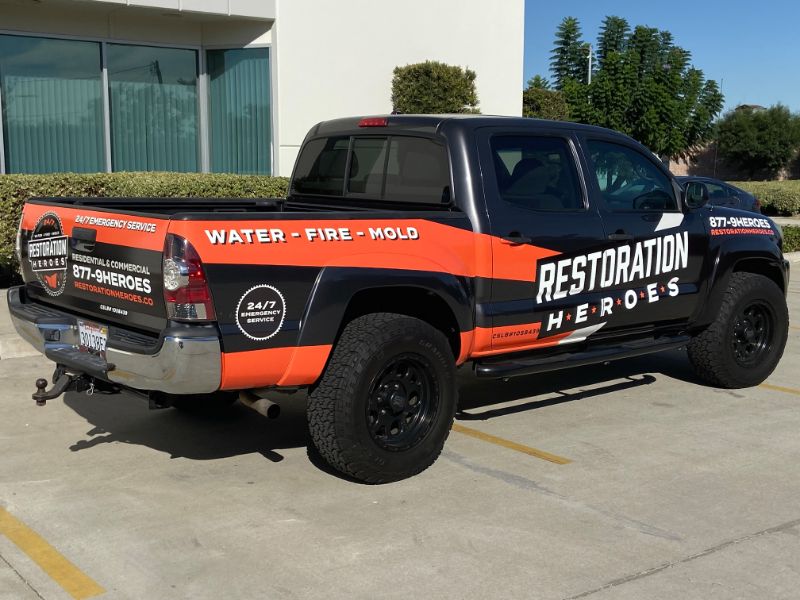 Commercial Truck Graphics Can Put Your Fleet to Work in Orange County CA