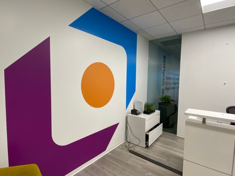 Wall Graphics for Offices in Orange County CA