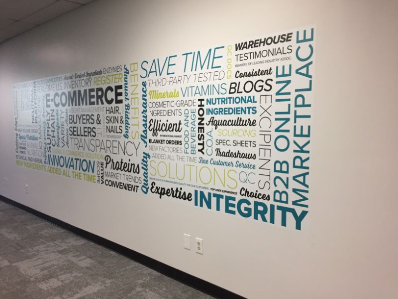 office wall graphics in Cerritos