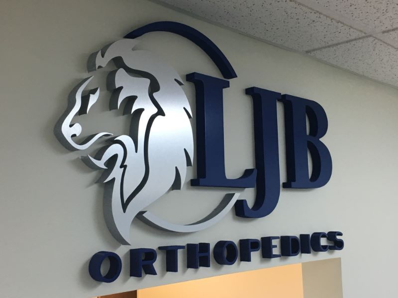 3D Logo Wall Signs for Offices in Orange County California
