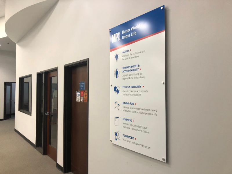 Office Wall Signs in Orange County CA