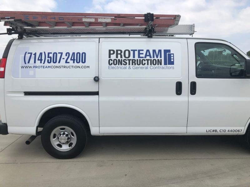 Decals & Lettering Add a Professional Look to Commercial Vehicles in Anaheim CA