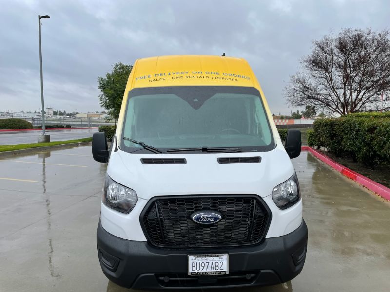 Sprinter Van Vinyl Wraps Advertise for Medical Supply Company in Chino CA
