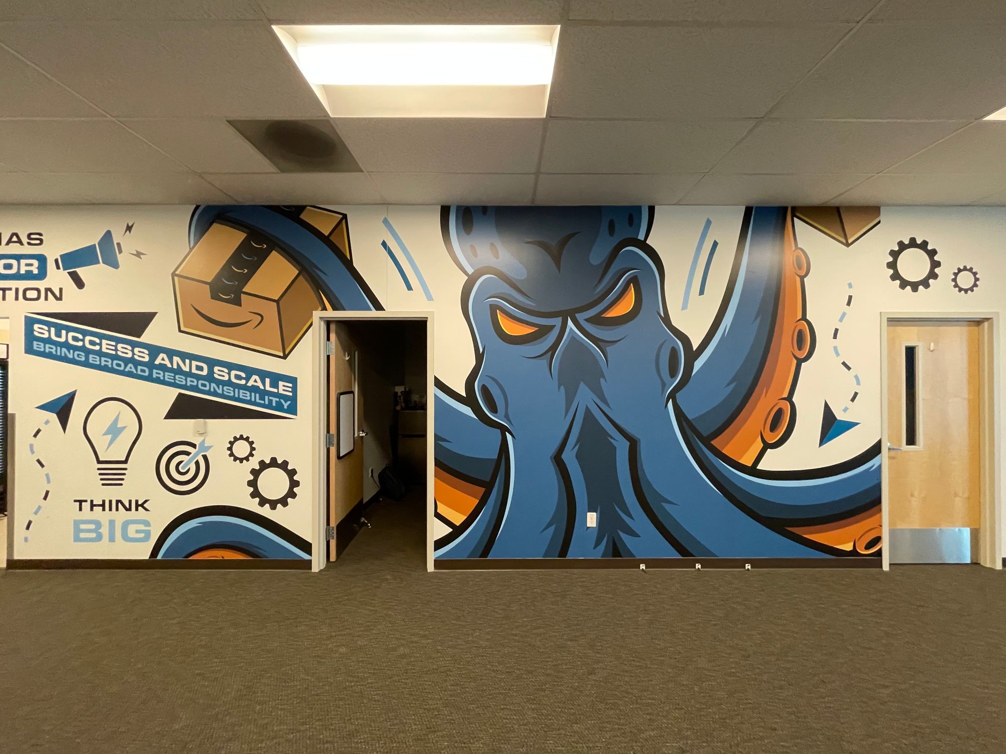 office wall graphics decals, and murals in Long Beach CA