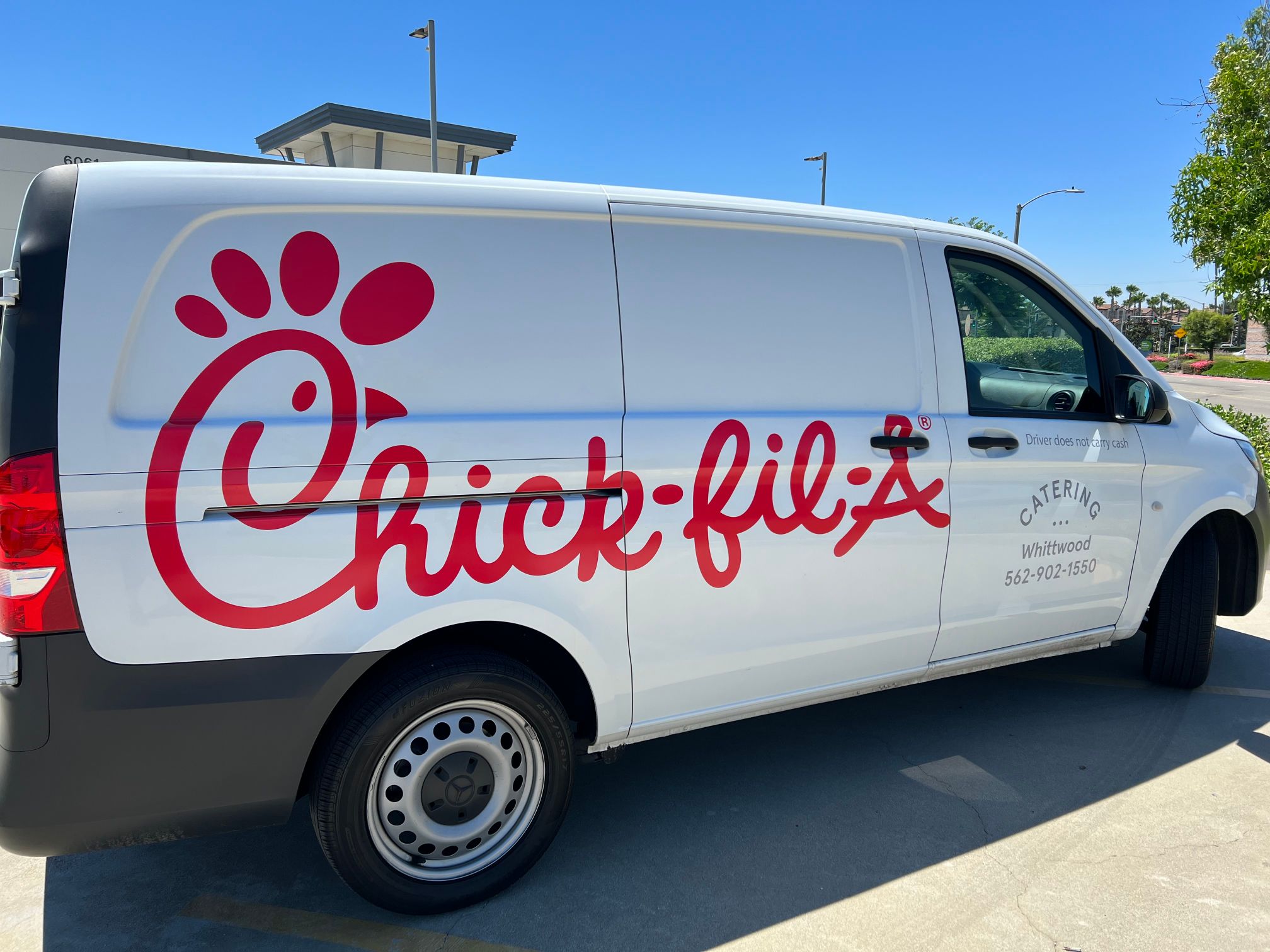 Long Lasting 3M Vinyl Graphics for Chick-fil-A Vans in Orange County CA