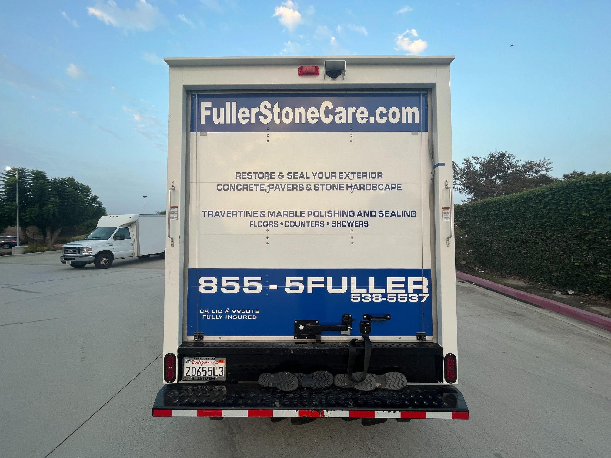 Commercial Box Truck Wraps Graphics Advertise for Businesses in Orange County