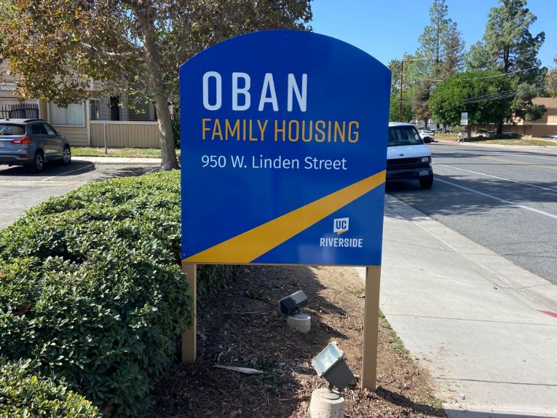 New Signs for Apartment Communities in Riverside CA