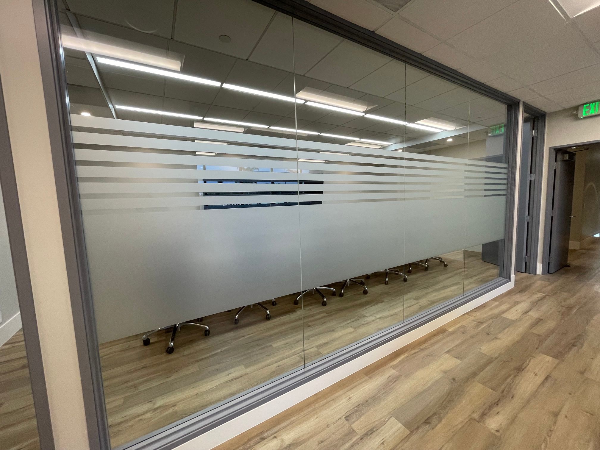 conference room frosted glass in tustin, ca