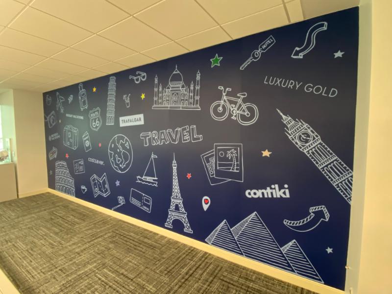 custom wall wraps and graphics for offices in orange county, ca