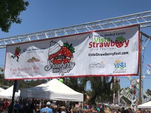 Custom Vinyl Banner for Strawberry Festival