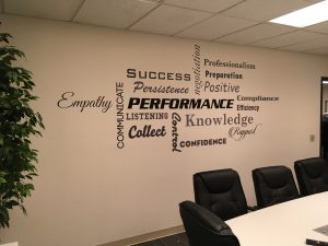 Conference Room Branding Wall