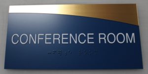 ADA Conference Room Sign