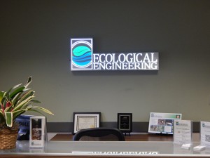 Interior - Lobby Sign - Ecological Engineering 1