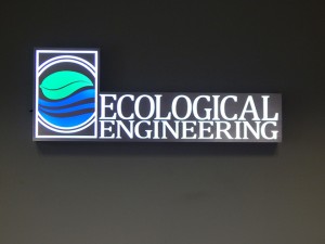 Interior - Lobby Sign - Ecological Engineering