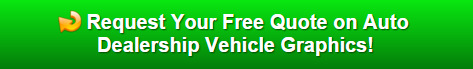 Free quote on auto dealership vehicle graphics Raleigh NC