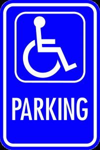 Exterior ADA Parking Signs Raleigh NC