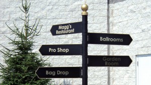 Wayfinding Signs for Parks in Holly Springs NC