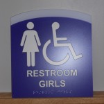 Wholesale ADA Restroom Sign