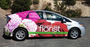 Car Wrap for Camerion Park Florist