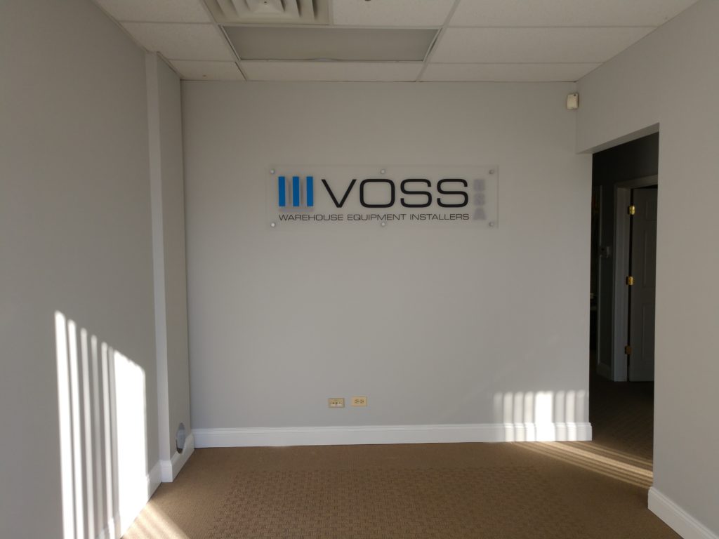 Acrylic Panel Lobby Signs with Printed Face in Elmhurst IL