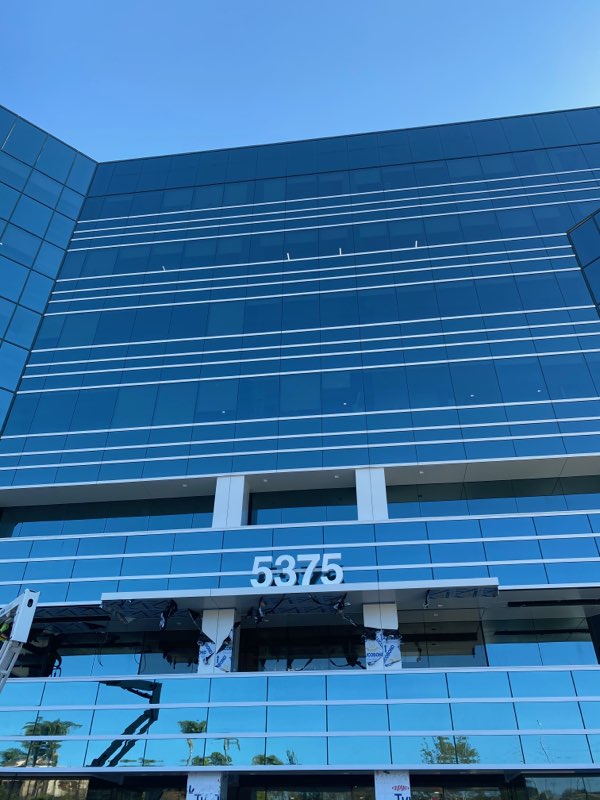 high-rise fabricated address numbers in San Diego CA