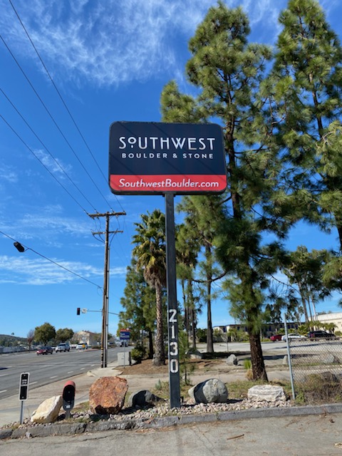 new pylon sign faces in Escondido CA