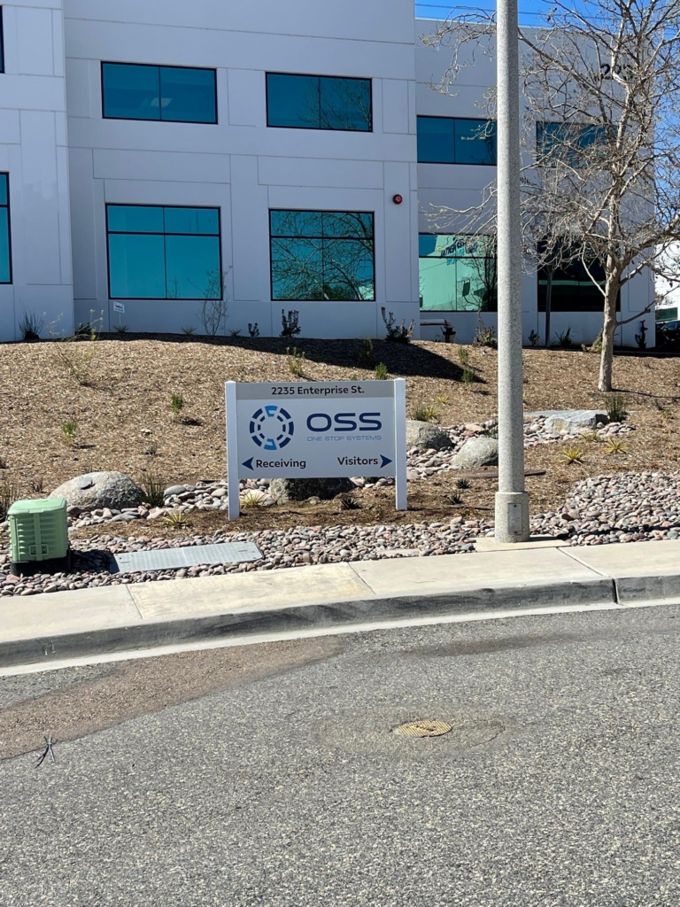 Wayfinding Sign in Escondido, California Boosts Driveway Safety for OSS