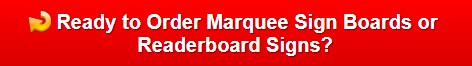 Digital Marquee Sign Boards versus Bulletin or Readerboards in California