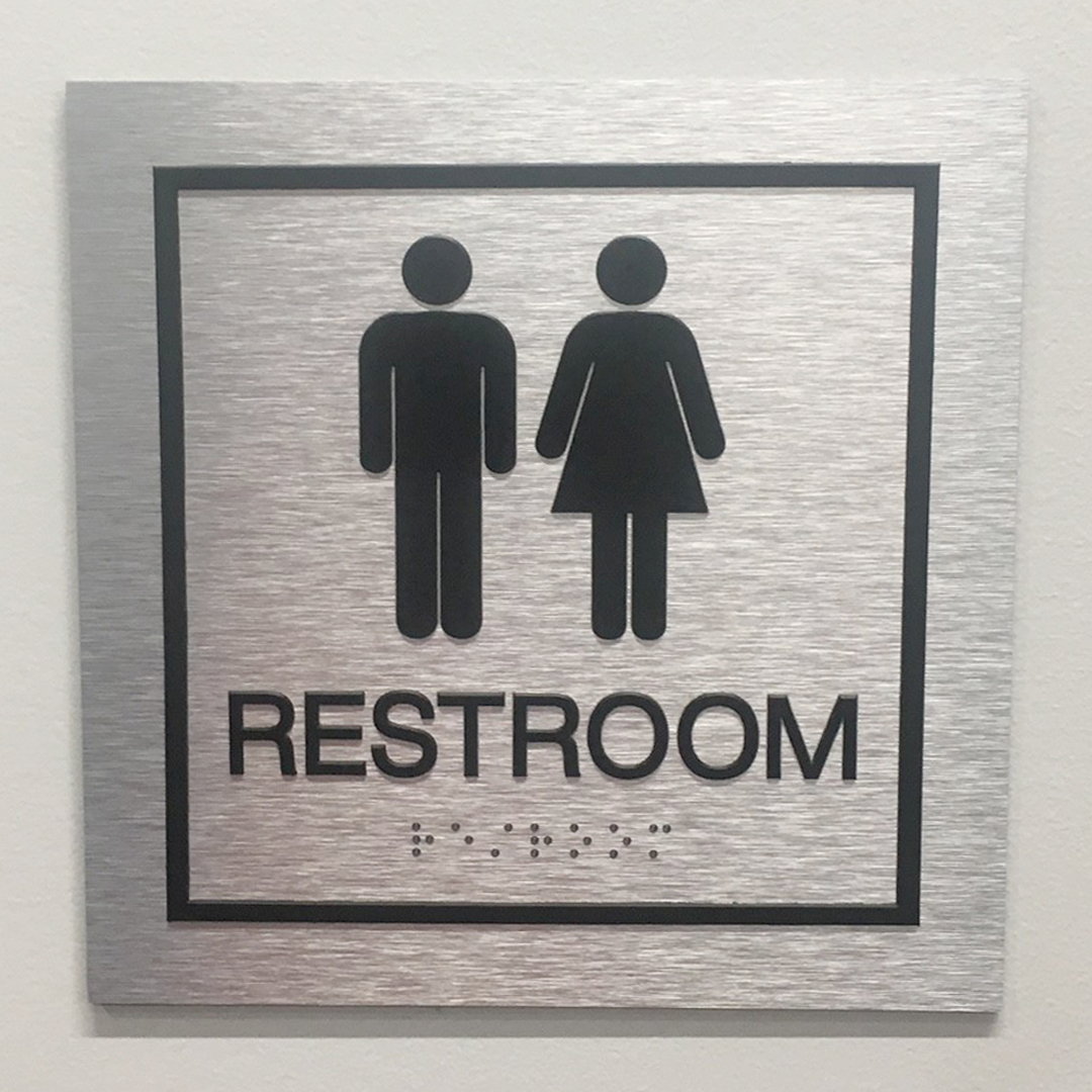 Handicapped Restroom ADA Sign